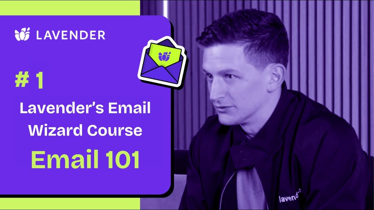 Lavender Email 101: Course Intro (Episode 1) video thumbnail