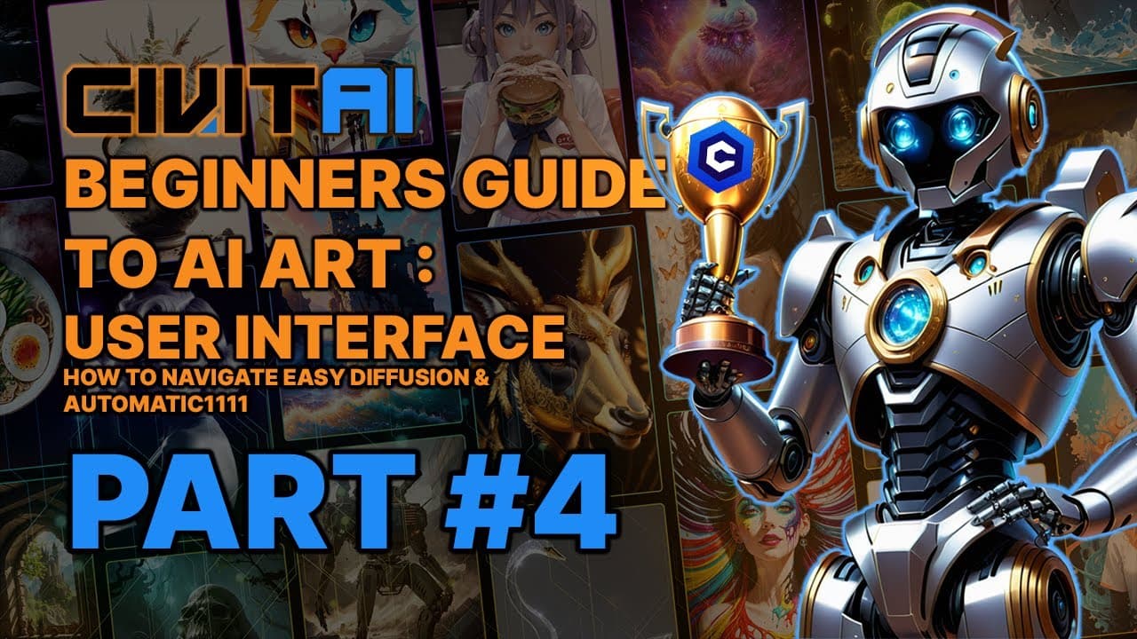 Civitai Beginners Guide To AI Art // #4 U.I Walkthrough // Easy Diffusion 3.0 & Automatic 1111 video thumbnail