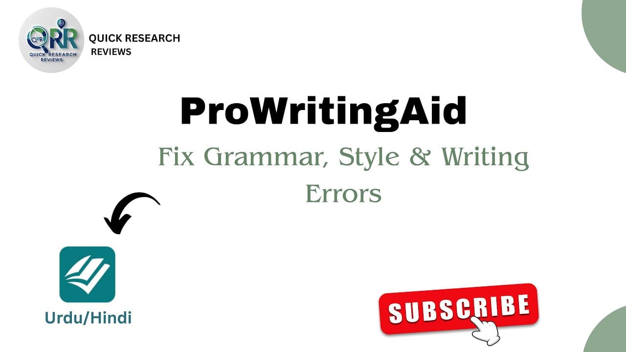 ProWritingAid 2026 Review: Fix Writing Errors Instantly with AI (Grammar, Style &amp; Clarity!) video thumbnail