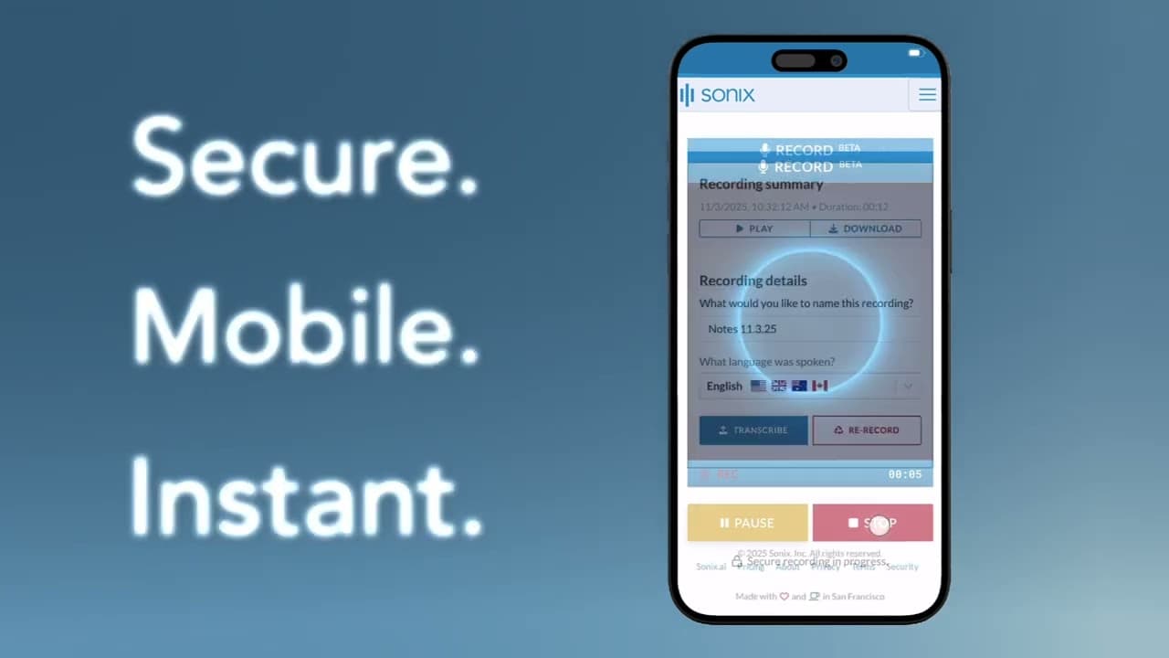 Sonix Record makes legal audio capture super easy! video thumbnail