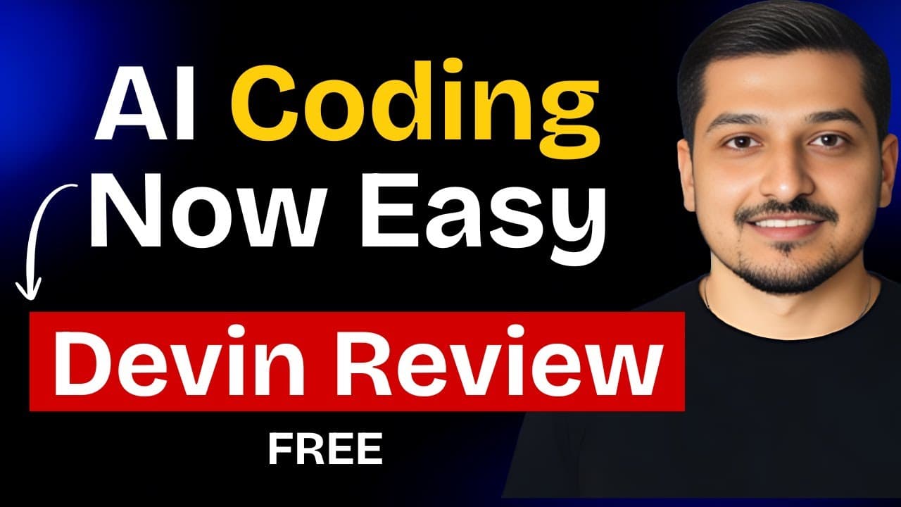 Devin Review - AI Coding Is Now Very Easy video thumbnail
