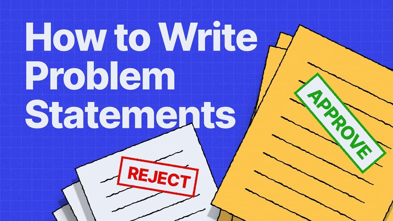 How to Write Problem Statements that Get Approved ✅ video thumbnail