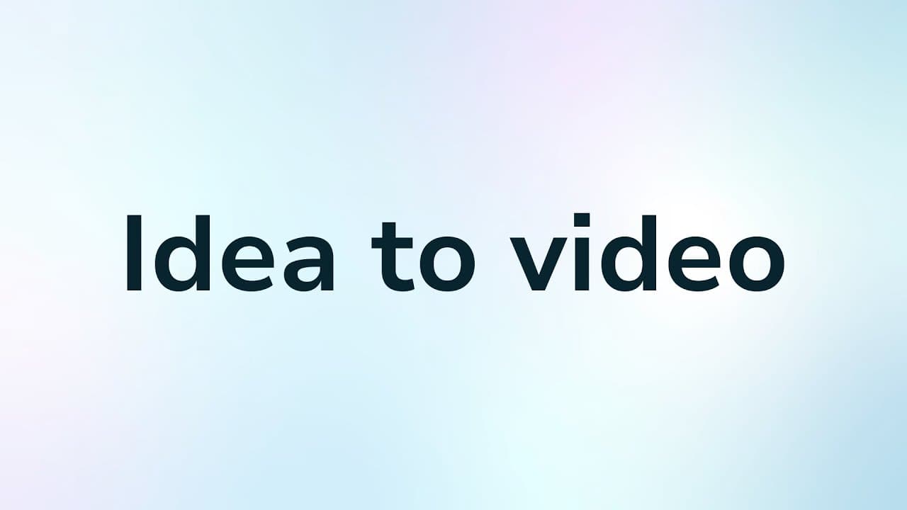 How to Create Videos from Ideas with Fliki AI video thumbnail