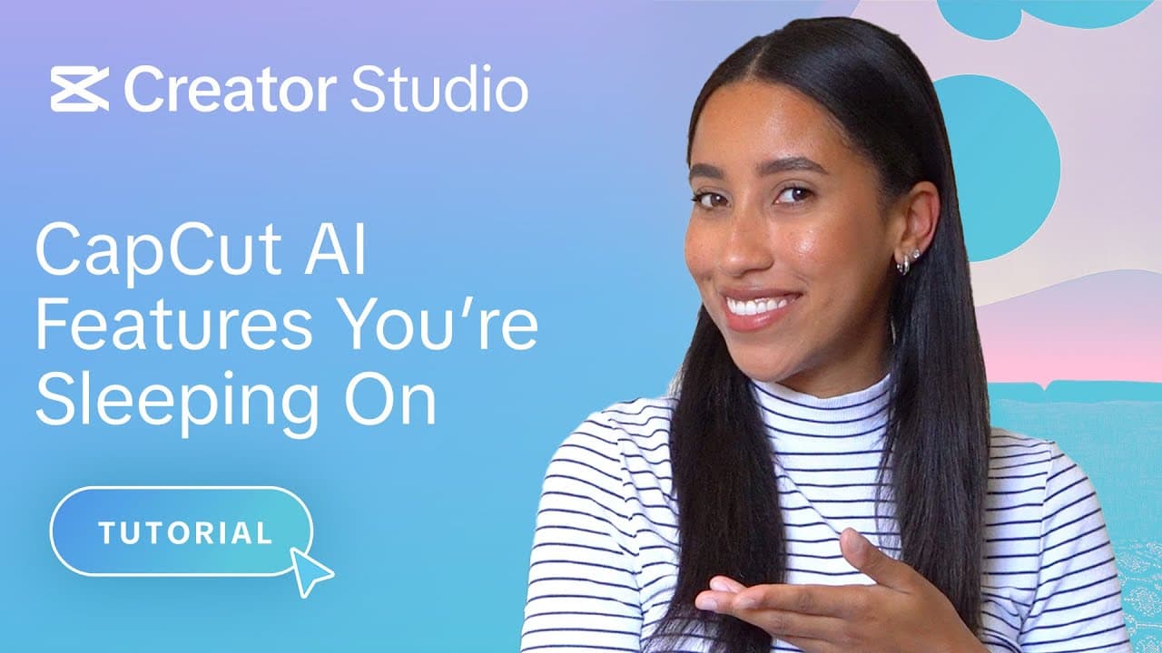 CapCut AI Tutorial: How to Fix Lighting, Add Space, Remove Objects & Create Music video thumbnail