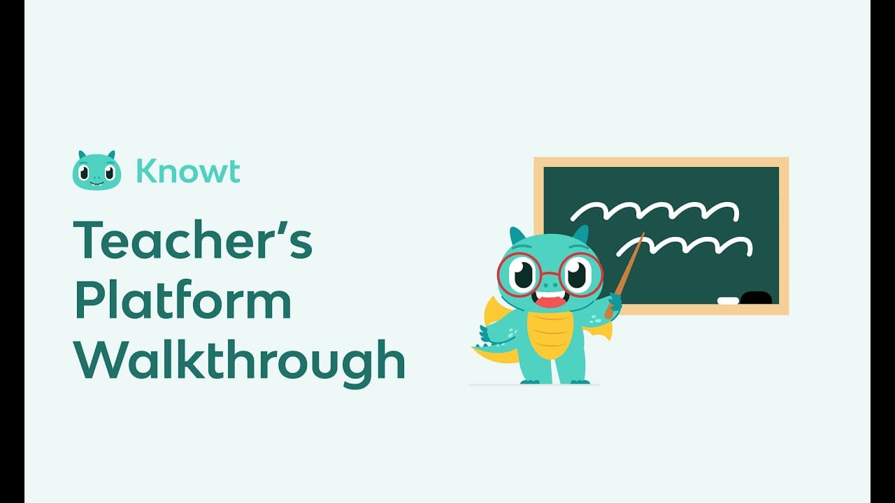 Knowt - Teacher's Platform Guided Tour (March 2025) video thumbnail