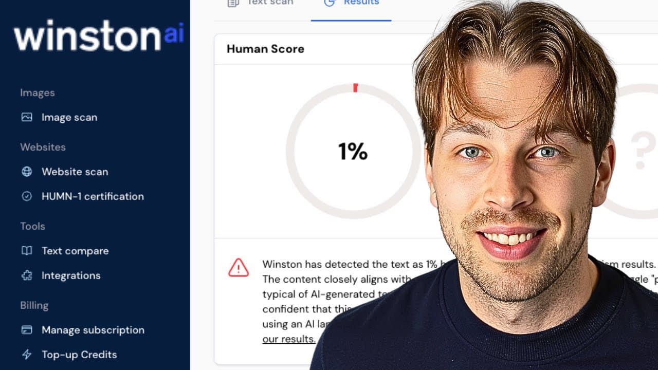 Winston AI Review: Does It REALLY Detect AI? video thumbnail