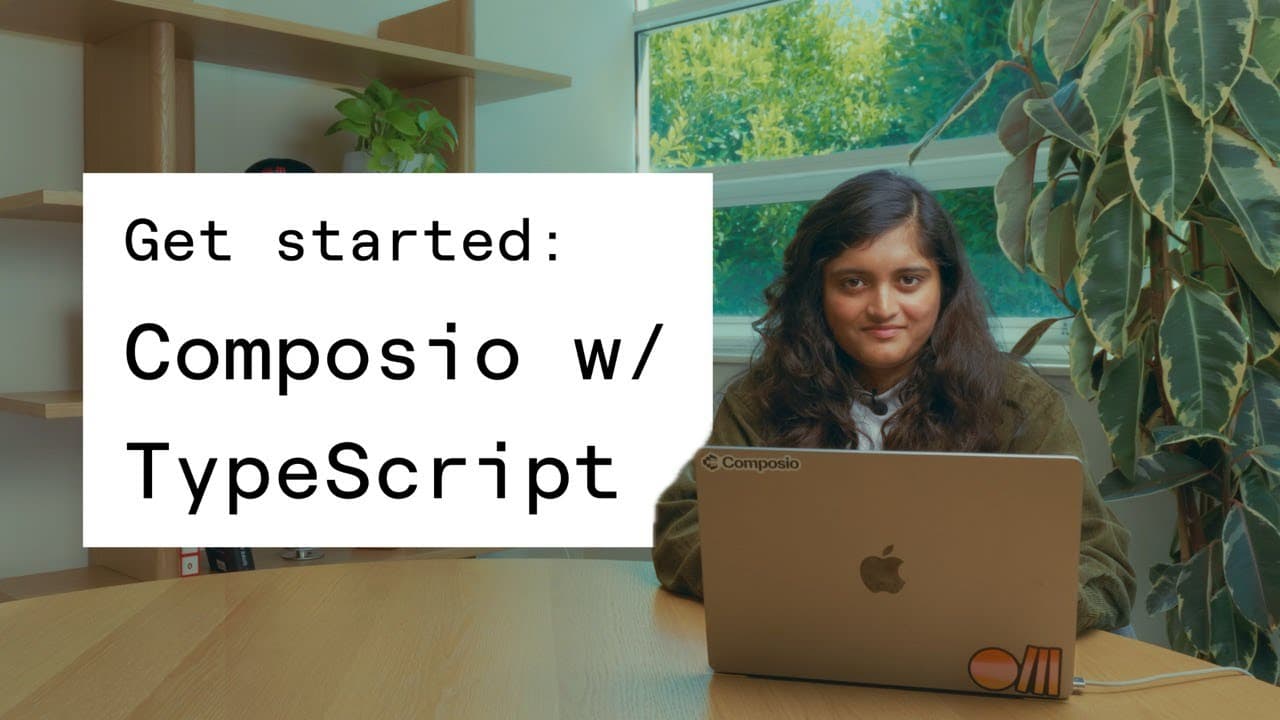 Getting Started: Composio Platform using TypeScript video thumbnail