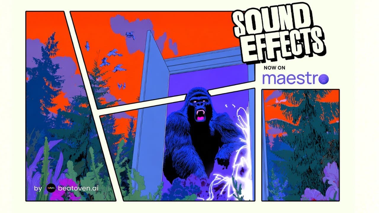 maestro Sound Effects now live on beatoven.ai! video thumbnail