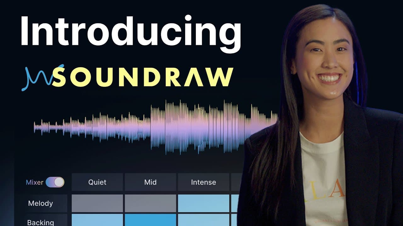 Getting Started with SOUNDRAW: Generate, Edit, and Share AI-Generated Music video thumbnail