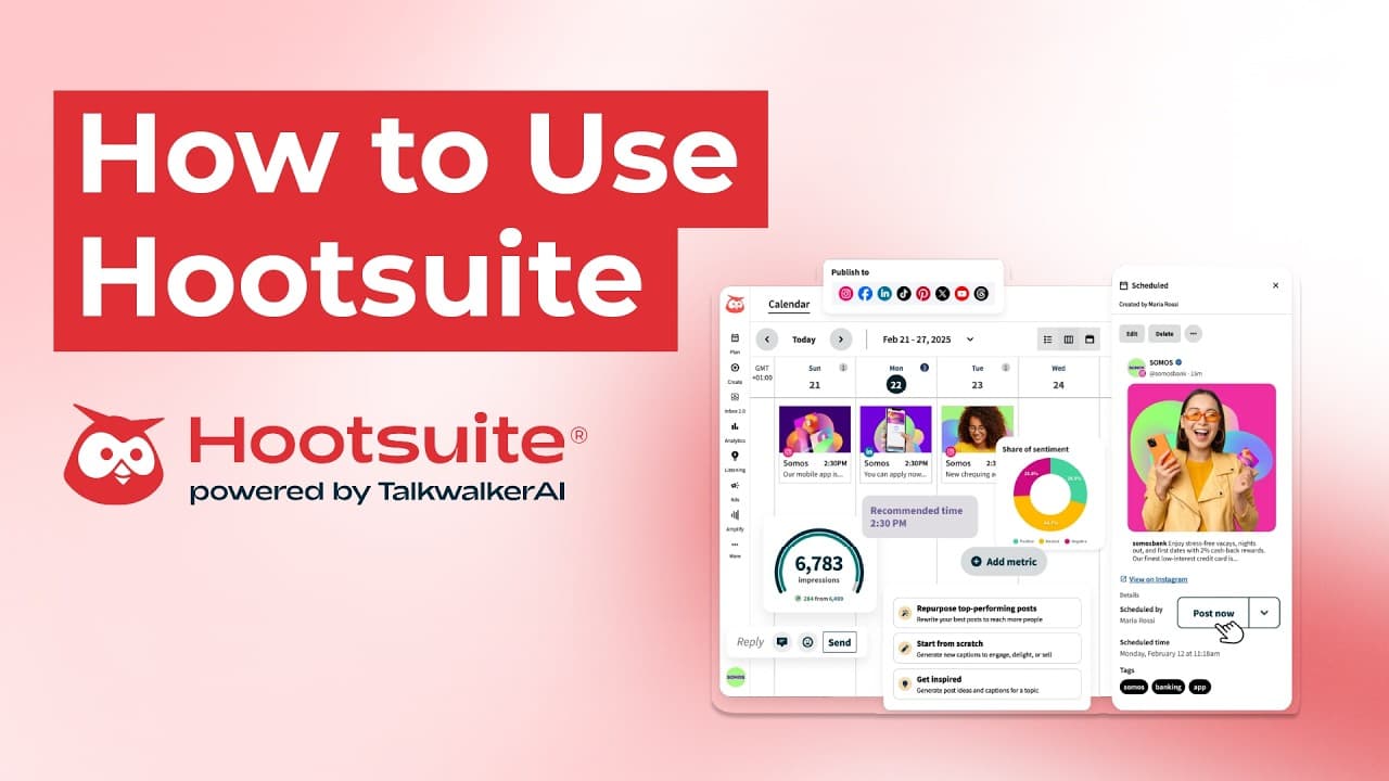 How to Use Hootsuite in 5 Minutes! (2025 Update | Beginner’s Step-by-Step Guide) video thumbnail
