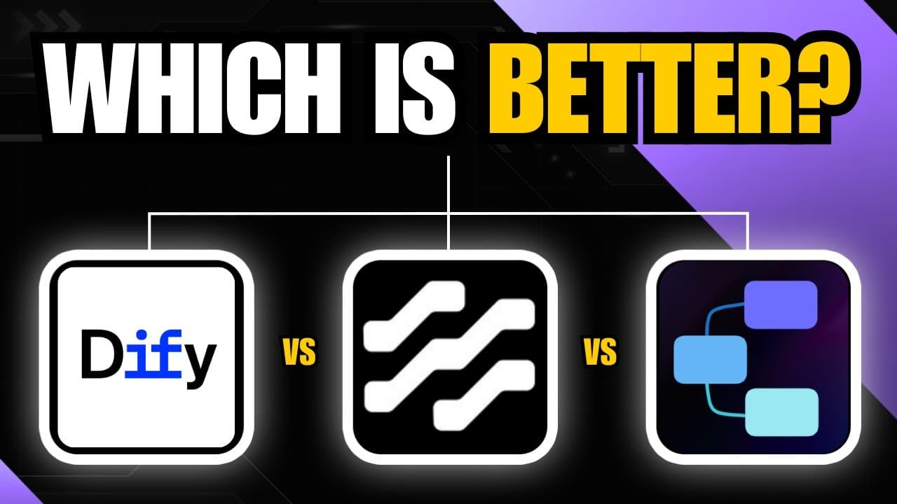 Dify Review: Better Than LangFlow &amp; Flowise Combined (2026) video thumbnail