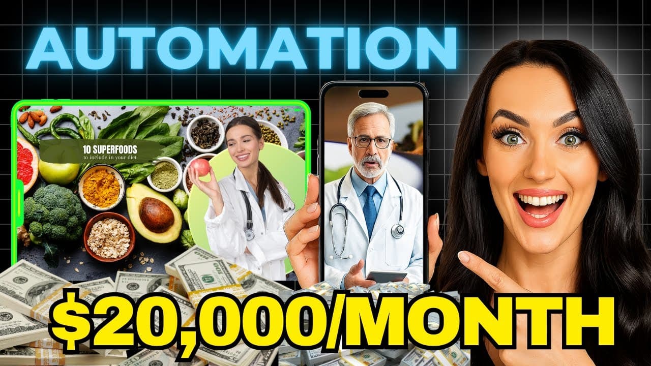 How to Create Health Niche YouTube Videos Using Text to Video AI (Fliki AI Step-by-Step Tutorial) video thumbnail