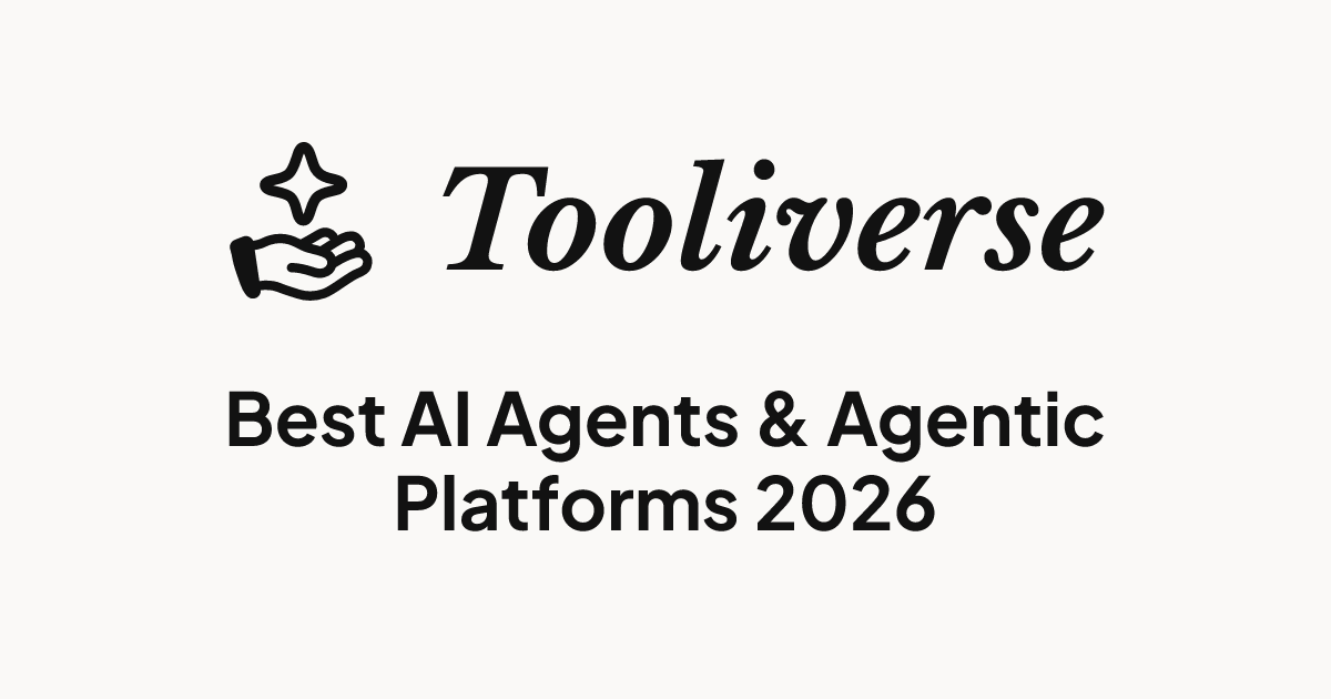 Best AI Agents & Agentic Platforms 2026 | Verified Rankings