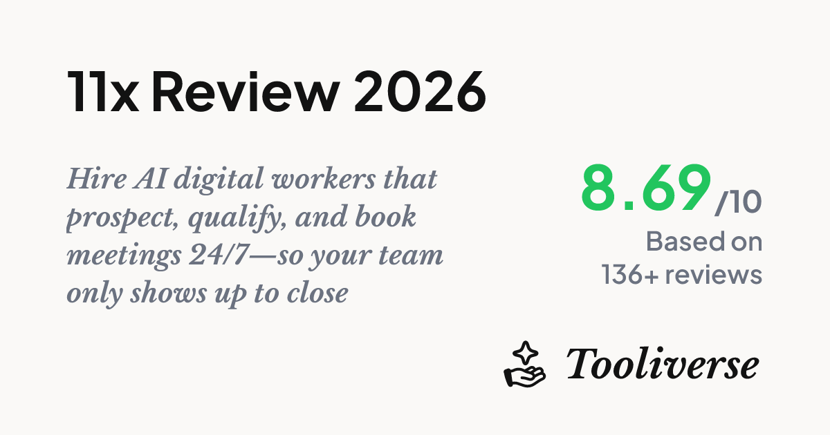 11x Review 2026 - AI Sales Agents