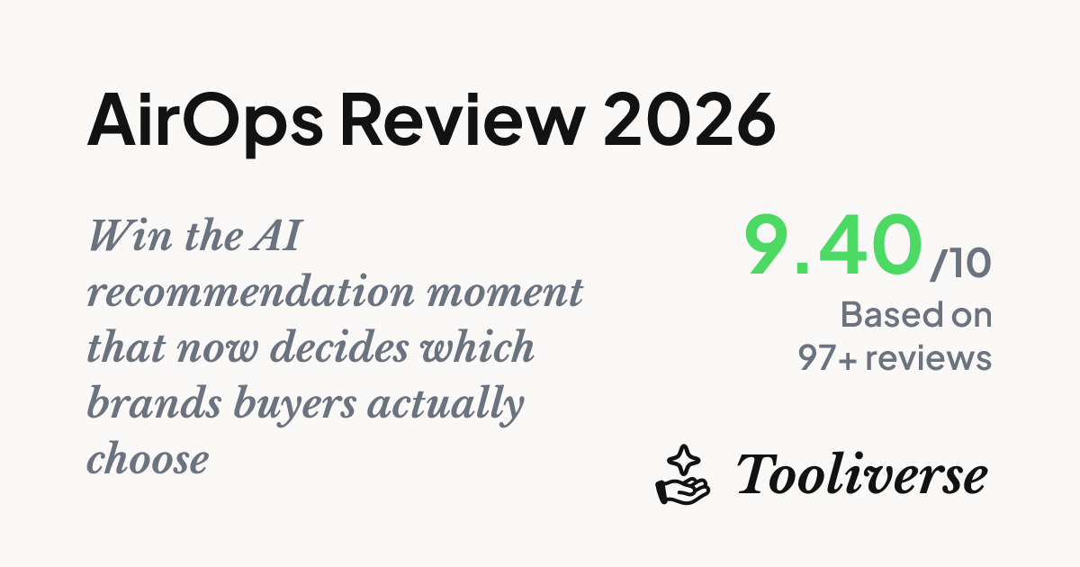 AirOps Review 2026 - AI Search Optimization