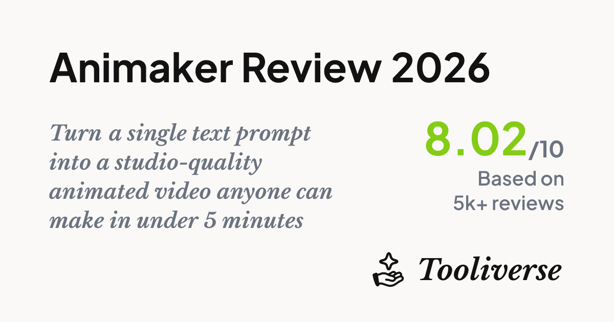 Animaker Review 2026 - AI Animation Generator