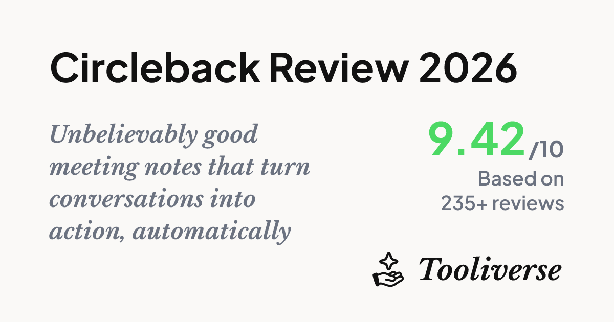 Circleback Review 2026 - No-Bot AI Notes