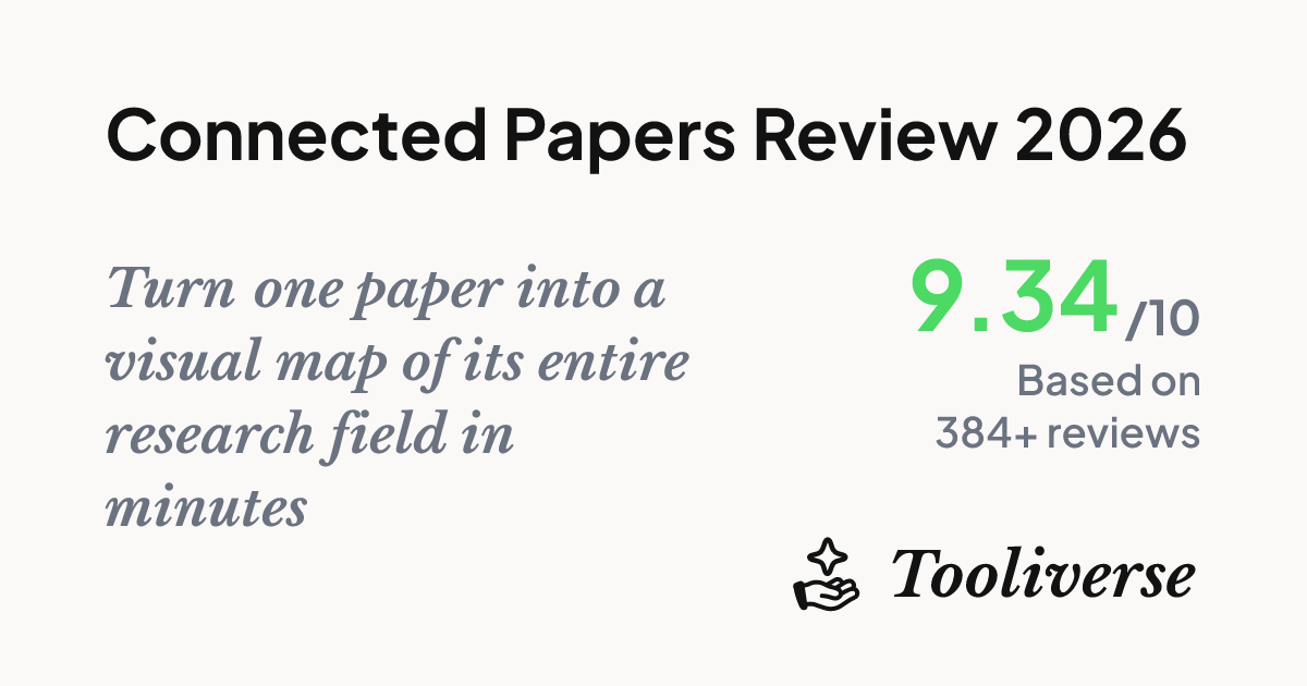 Connected Papers Review 2026 - Visual Research