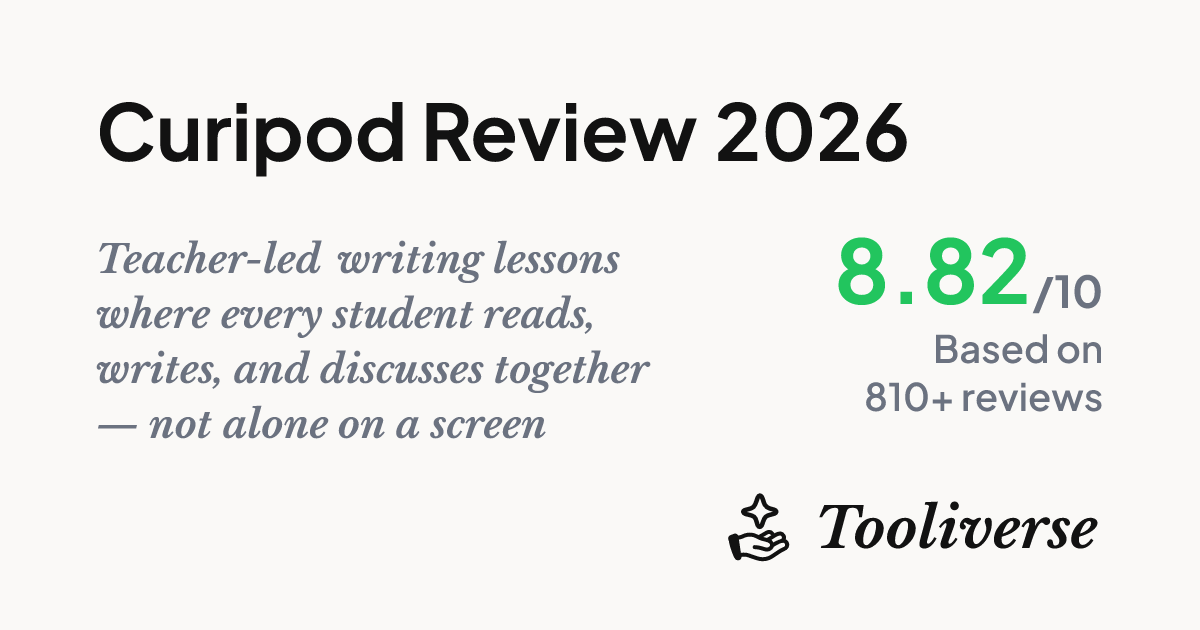Curipod Review 2026 - Teacher-Led AI Feedback
