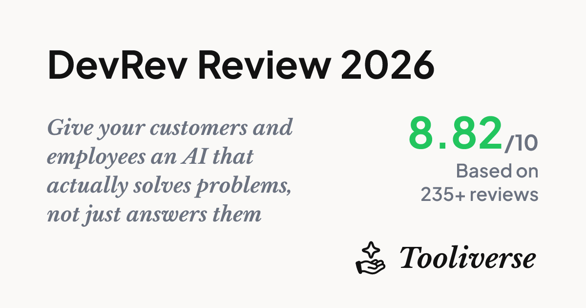 DevRev Review 2026 - Shared Memory AI