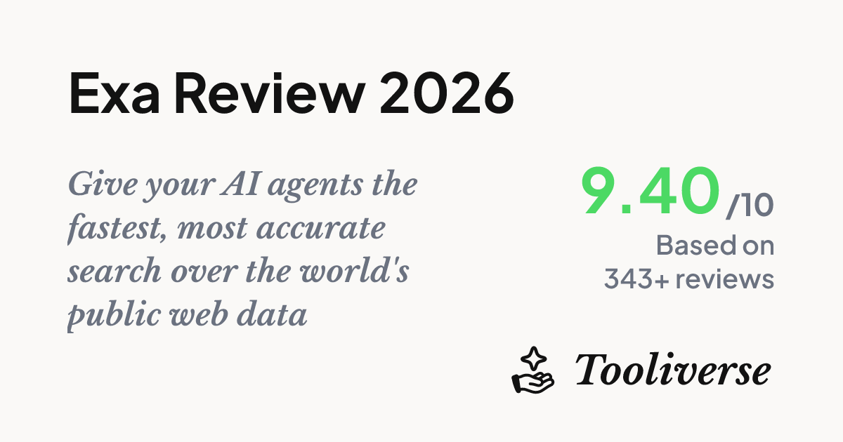 Exa Review 2026 - AI Search API