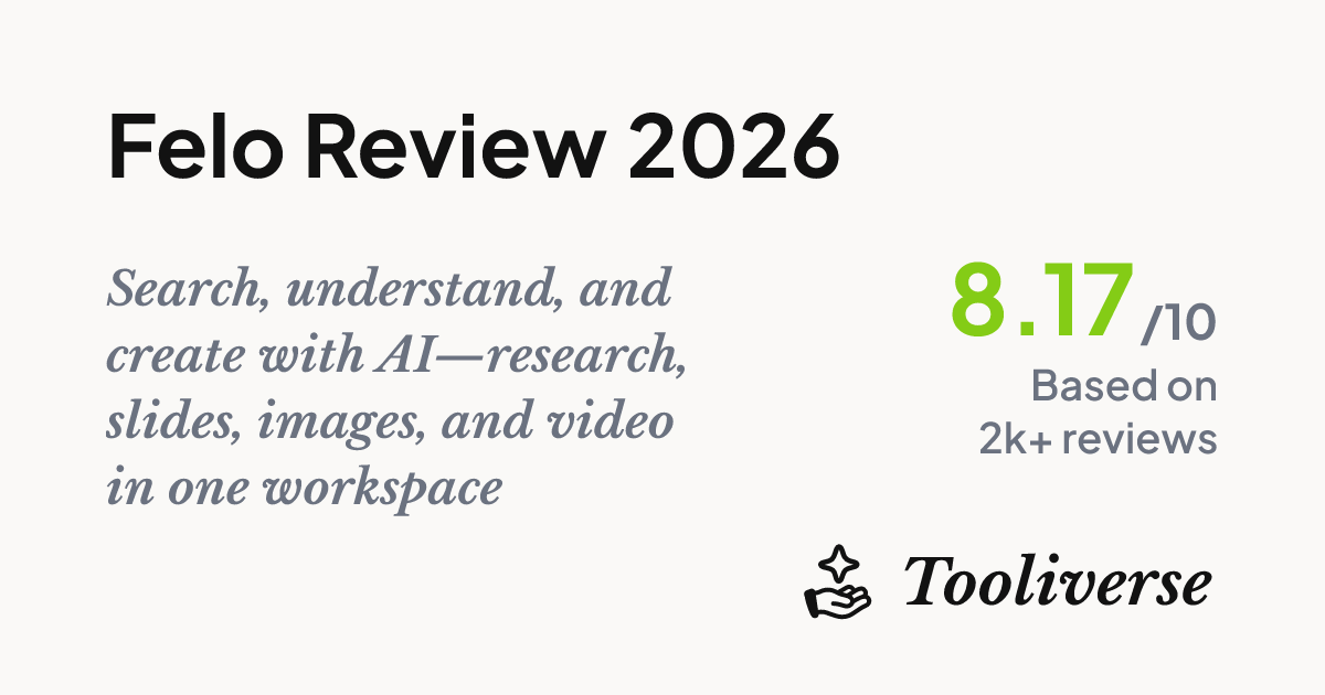 Felo Review 2026 - AI Document Workspace