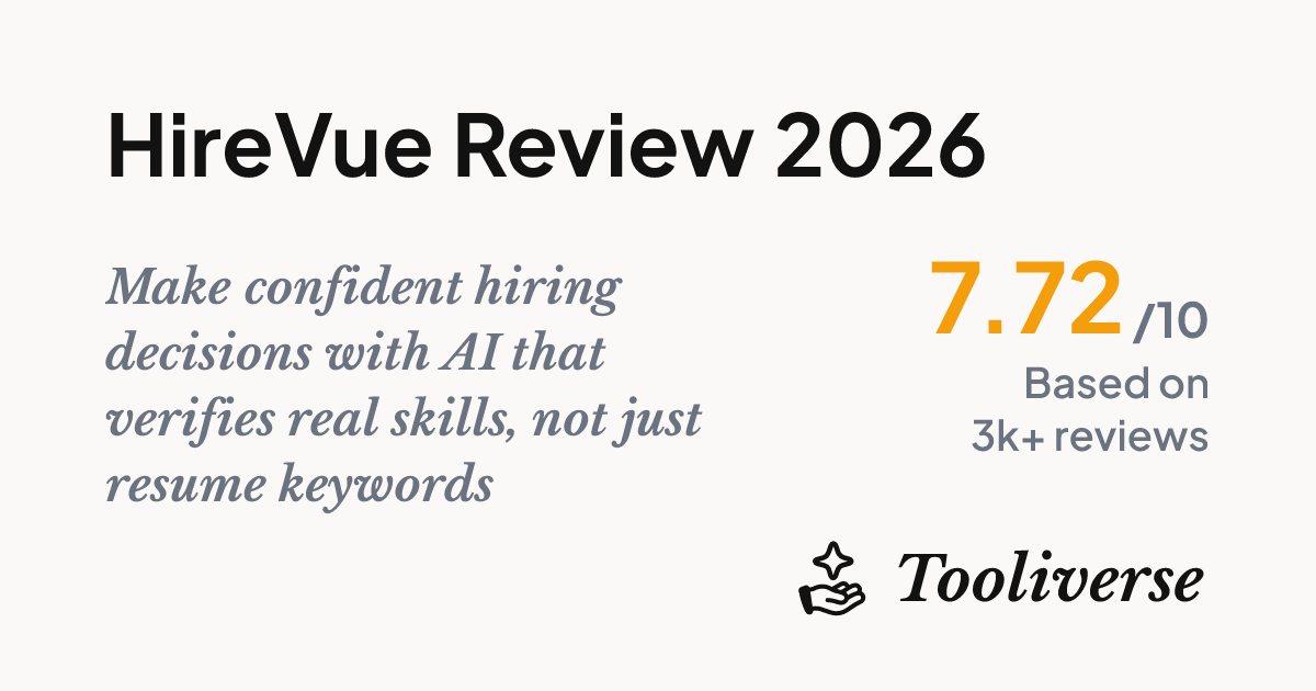 HireVue Review 2026 - AI Hiring Platform