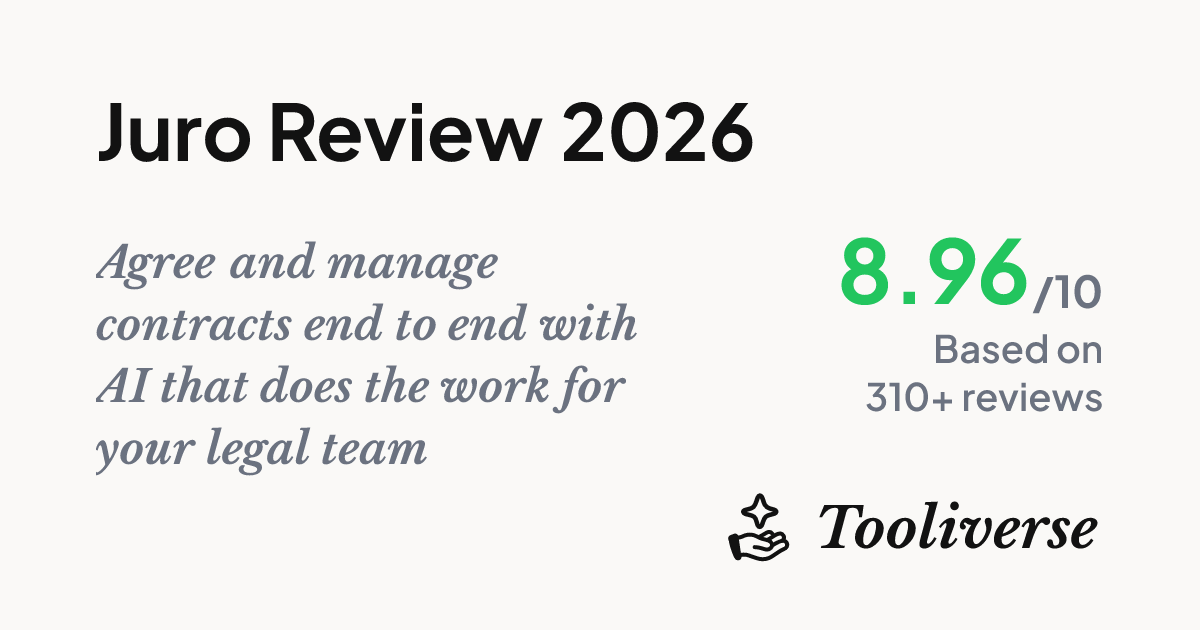 Juro Review 2026 - AI Contract Automation
