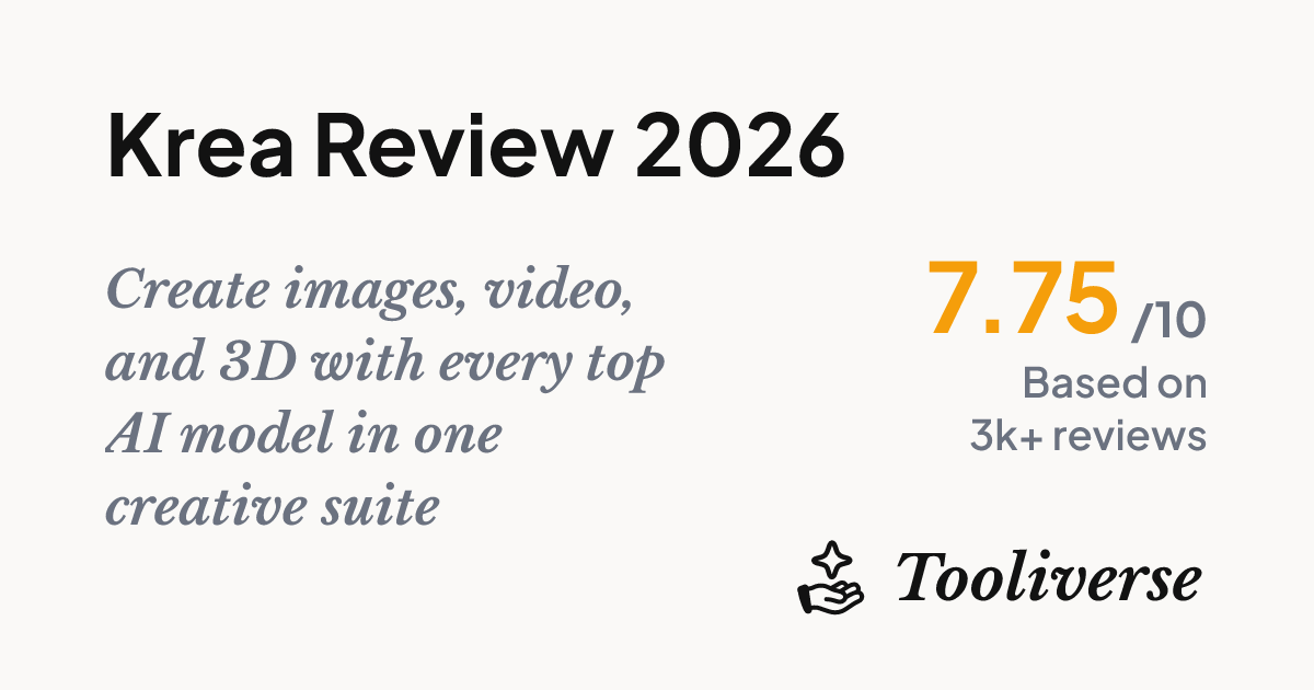Krea Review 2026 - Multi-Model AI Creation