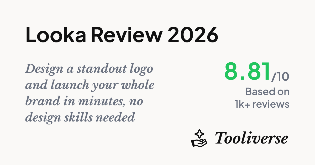 Looka Review 2026 - AI Logo Generator