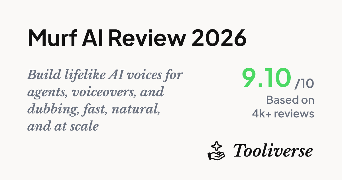 Murf AI Review 2026 - Voice Generation