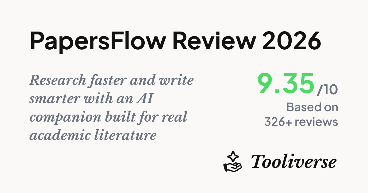 PapersFlow Review 2026 - Academic AI Assistant