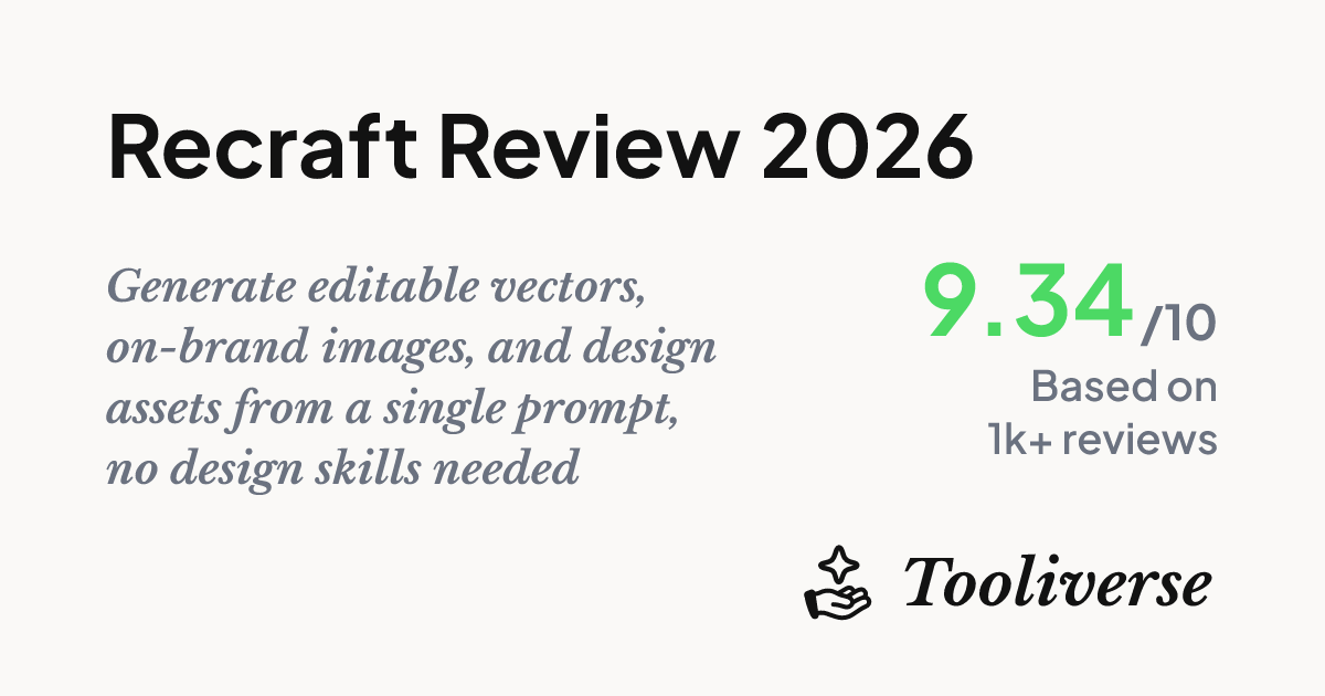 Recraft Review 2026 - AI Design Platform