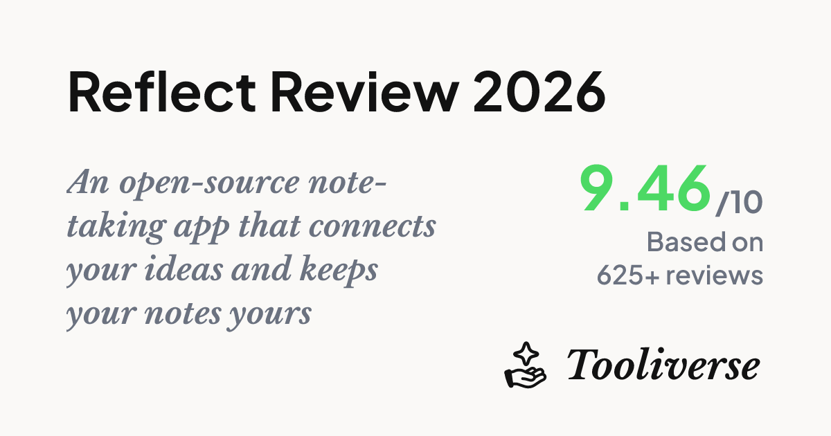 Reflect Review 2026 - AI-Powered Notes