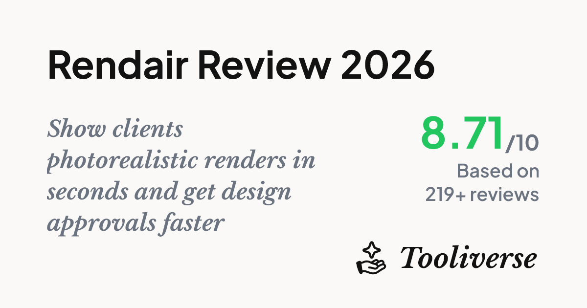 Rendair AI Review 2026 - AI Rendering Tool