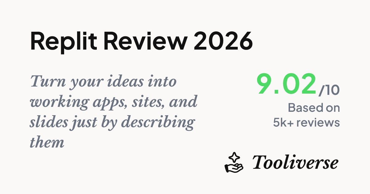 Replit Review 2026 - Build Apps with AI Agent