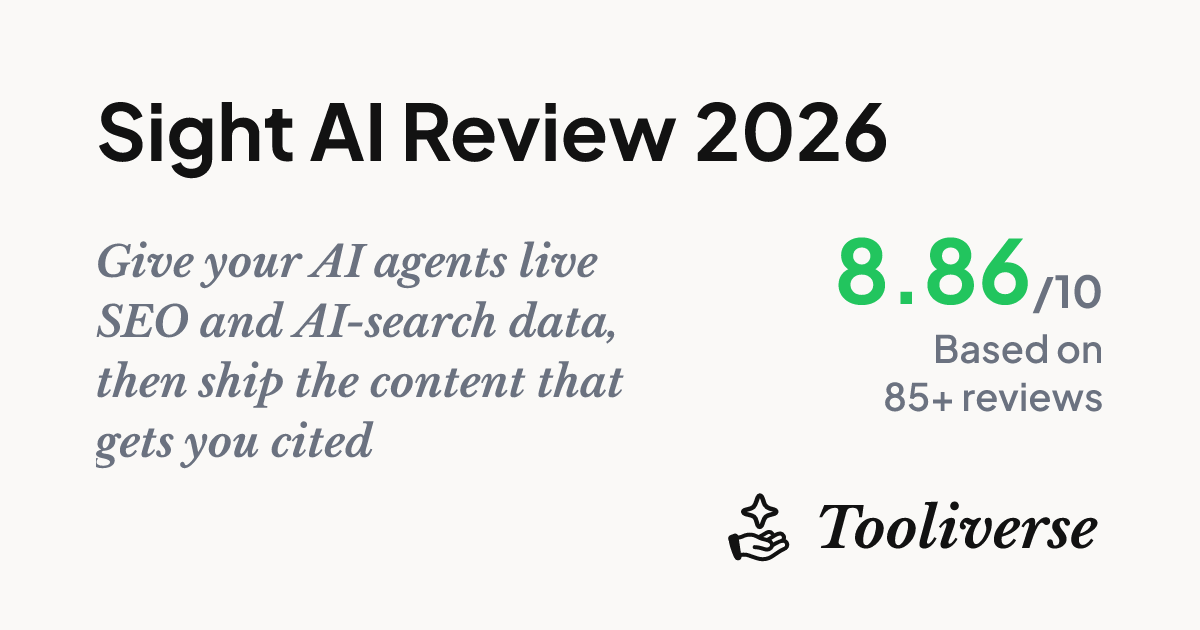 Sight AI Review 2026 - SEO Automation & AI Visibility