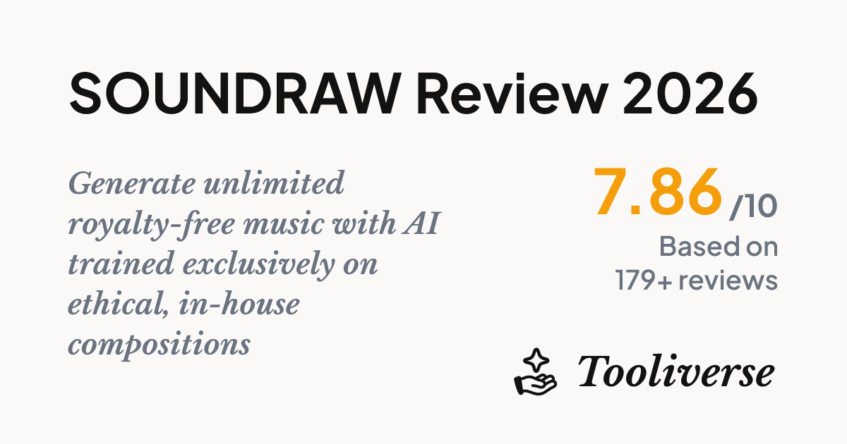 SOUNDRAW Review 2026 - Ethical AI Music
