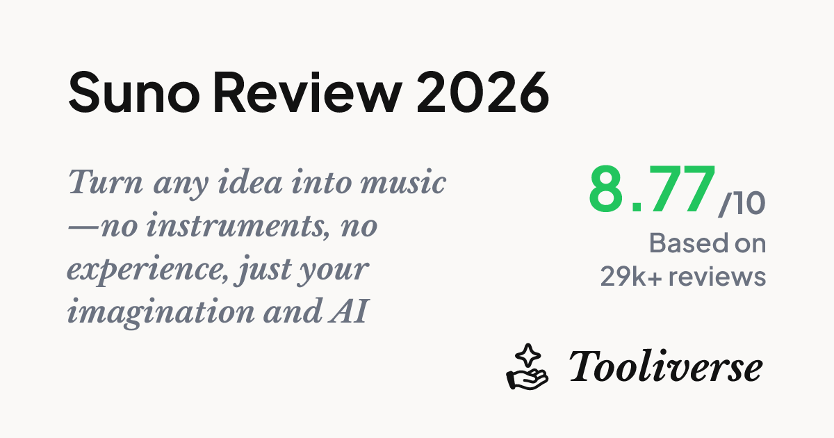 Suno Review 2026 - AI Music Creation