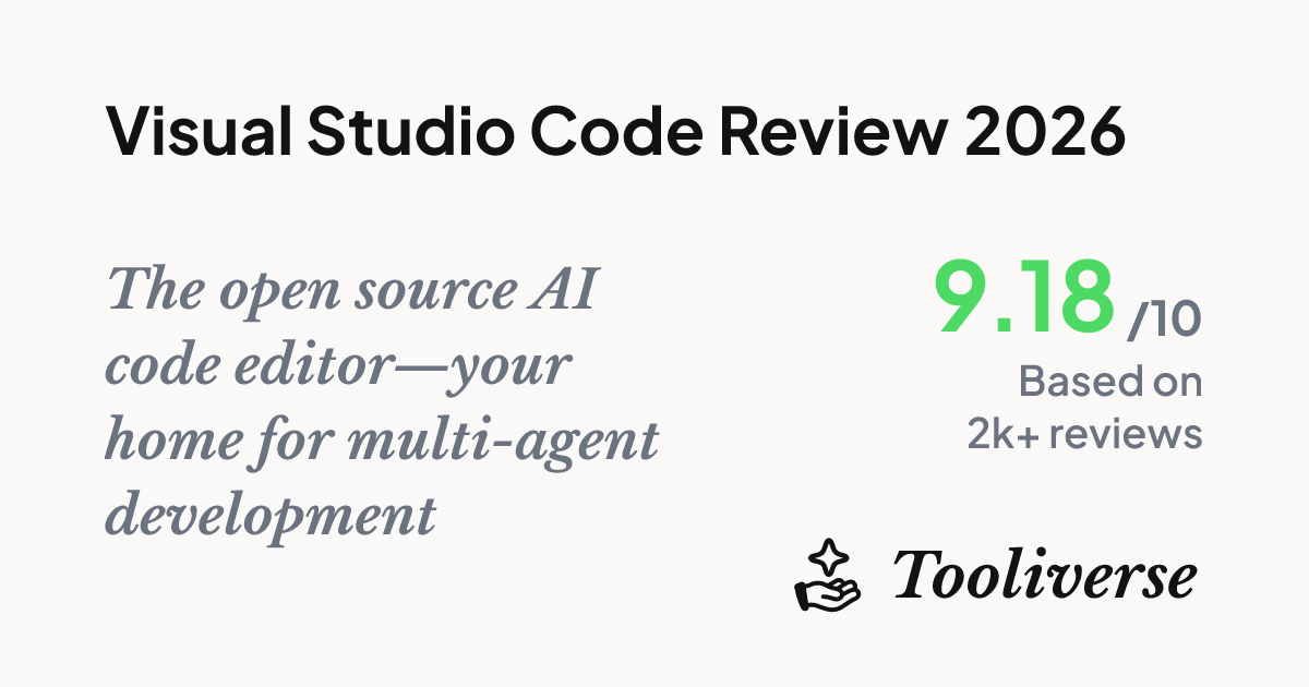 VS Code Review 2026 - AI Code Editor